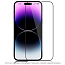 Защитное стекло для iPhone 16 Pro на весь экран противоударное Tempered Glass 3D черное