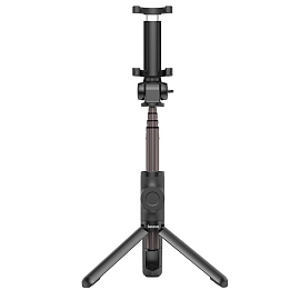 Монопод (палка для селфи) Bluetooth с кнопкой и треногой Baseus Lovely черный