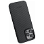 Чехол для iPhone 15 Pro гибридный Pitaka MagEZ 4 черно-серый