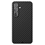 Чехол для Samsung Galaxy S25 кевларовый тонкий VLP Kevlar MagSafe черный