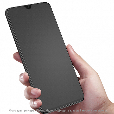 Защитное стекло для Xiaomi Mi A3, Mi CC9e на весь экран противоударное Lito-2 2.5D матовое черное