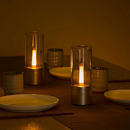 Светильник-ночник настольный беспроводной Xiaomi Yeelight Candela золотистый