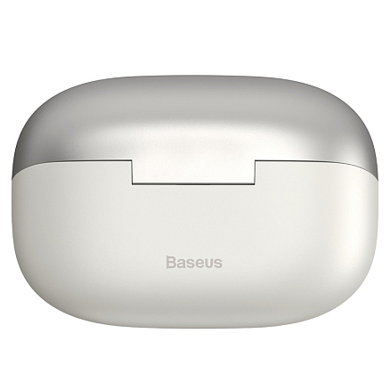 Наушники TWS беспроводные Bluetooth Baseus Storm 1 вакуумные с микрофоном и активным шумоподавлением белые