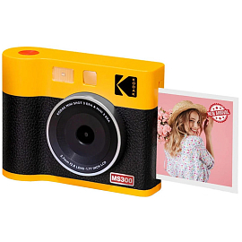 Фотоаппарат мгновенной печати Kodak Mini Shot 3 Era MS300 желтый
