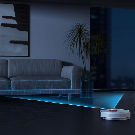 Робот-пылесос с влажной уборкой Xiaomi Robot Vacuum X10 белый