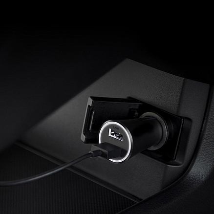 Зарядное устройство автомобильное с двумя USB входами 3А Xiaomi Mi Dual-Port Car Charger GDS4147GL (быстрая зарядка 37W)