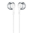 Наушники JBL Tune Tune 205 вкладыши с микрофоном и плоским проводом бело-серебристые