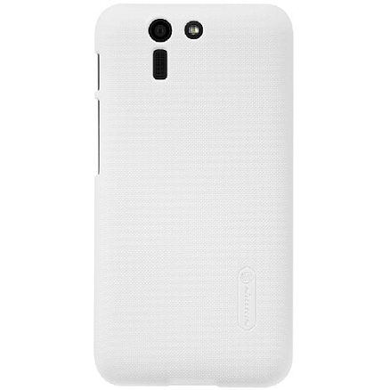 Чехол для Asus PadFone S пластиковый тонкий Nillkin Super Frosted белый