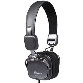 Наушники Dowell HD-505 Pro накладные с микрофоном темно-серые