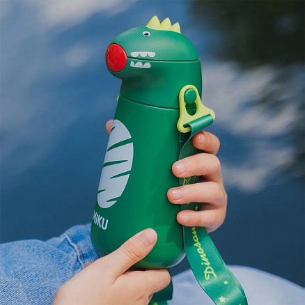 Термос Miku TH-KD-400 400 мл Динозаврик зеленый