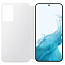Чехол для Samsung Galaxy S22+ книжка оригинальный Smart Clear View Cover белый