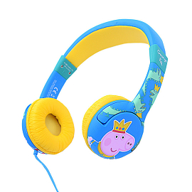 Наушники для детей OTL накладные Свинка Пеппа принц Джордж