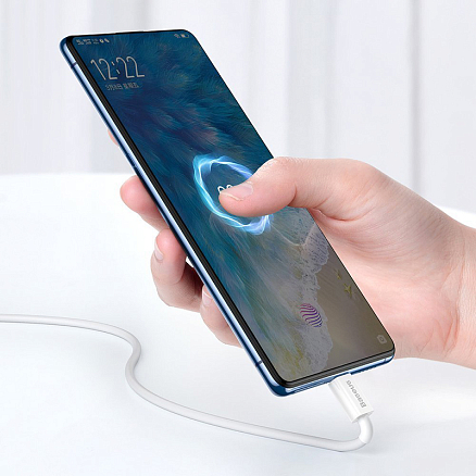 Кабель USB - MicroUSB для зарядки 2 м 2A Baseus Superior белый