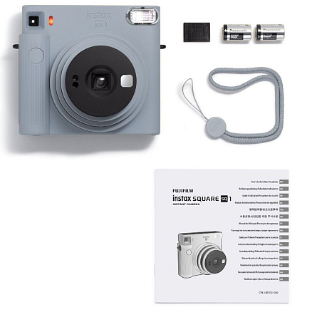 Фотоаппарат мгновенной печати Fujifilm Instax SQ1 голубой ледник