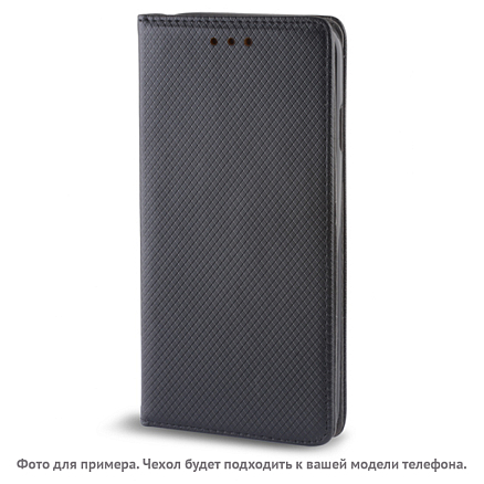 Чехол для Xiaomi Mi 5 кожаный - книжка GreenGo Smart Magnet черный