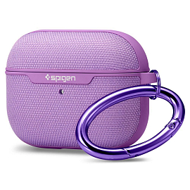 Чехол для наушников AirPods Pro для полной защиты Spigen Urban Fit фиолетовый