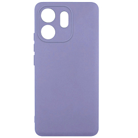 Чехол для Infinix Hot 50i силиконовый Color Soft Touch фиолетовый