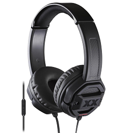 Наушники JVC HA-SR50X-E накладные с микрофоном черные