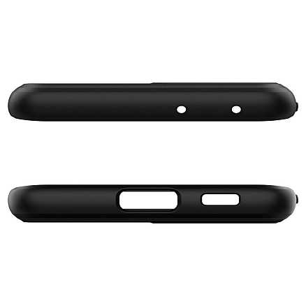 Чехол для Samsung Galaxy S21 Ultra гелевый Spigen Rugged Armor черный