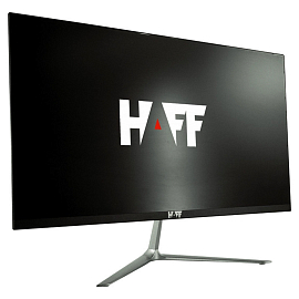 Монитор HAFF T238 23,8 дюйма FullHD 75Гц черно-серебристый