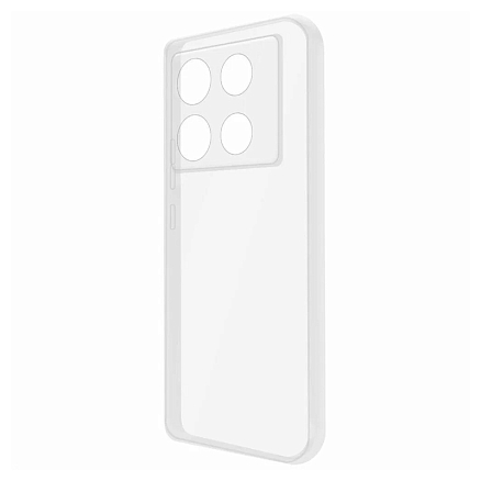 Чехол для Infinix Note 40 Pro силиконовый Clear Case прозрачный