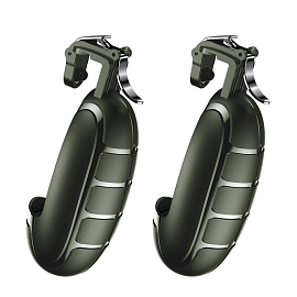 Триггеры (джойстик) для телефона Baseus Grenade (2 кнопки) темно-зеленые