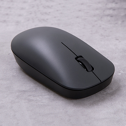 Мышь беспроводная оптическая Xiaomi Wireless Lite 3 кнопки 1000 dpi черная