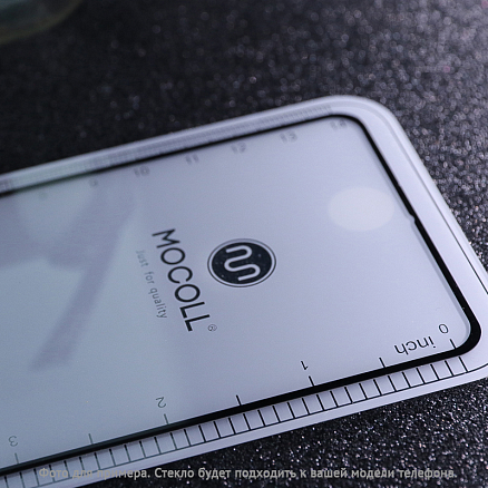 Защитное стекло для Honor 9x, Huawei P Smart Z, Y9 Prime (2019), Y9s на весь экран противоударное Mocoll Storm 2.5D черное