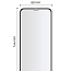Защитное стекло для iPhone 11 на весь экран Hofi Hybrid Glass черное