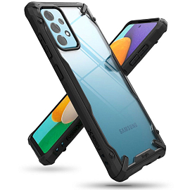 Чехол для Samsung Galaxy A52 гибридный Ringke Fusion X черный
