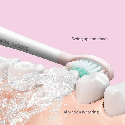 Зубная щетка электрическая Xiaomi Soocas V1 розовая