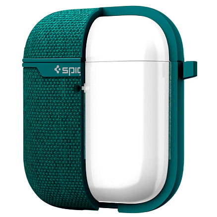 Чехол для наушников AirPods, AirPods 2 для полной защиты Spigen SGP Urban Fit темно-бирюзовый