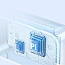 Сетевой фильтр на 2 розетки, 2 USB 3.4A, Type-C длина 1,8 м Ugreen CD280 белый