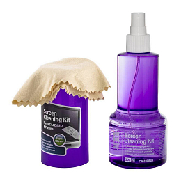 Набор для чистки экранов ColorWay CW-5163PUR спрей 300 мл и салфетка
