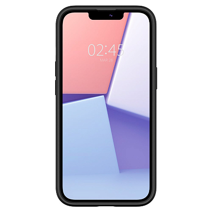 Чехол для iPhone 13 гибридный Spigen Ultra Hybrid матовый прозрачно-черный