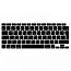 Накладка на клавиатуру защитная для Apple MacBook Air 13 (2020) А2179 EU (русские буквы) черная