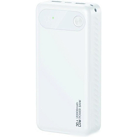 Внешний аккумулятор Usams CD251 PB80 20000mAh (белый)