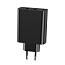 Зарядное устройство сетевое с двумя USB 45W и Type-C 60W 5А Baseus PPS (быстрая зарядка PD 3.0, QC 3.0) черное