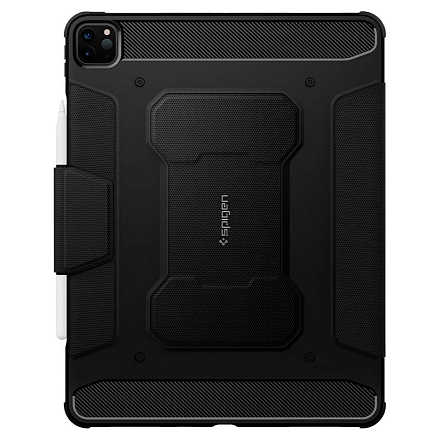 Чехол для iPad Pro 12.9 2018, 2020 гелевый Spigen SGP Rugged Armor Pro черный