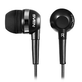 Наушники Sven E-140 вакуумные черные