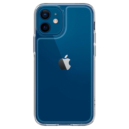 Чехол для iPhone 12 Mini гибридный Spigen Quartz Hybrid прозрачный