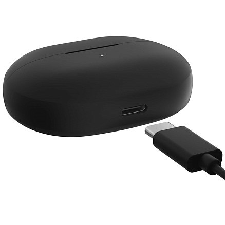 Наушники TWS беспроводные Haylou GT1 2023 вакуумные с микрофоном черные