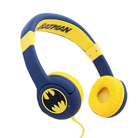Наушники для детей OTL накладные Бэт-сигнал сине-желтые