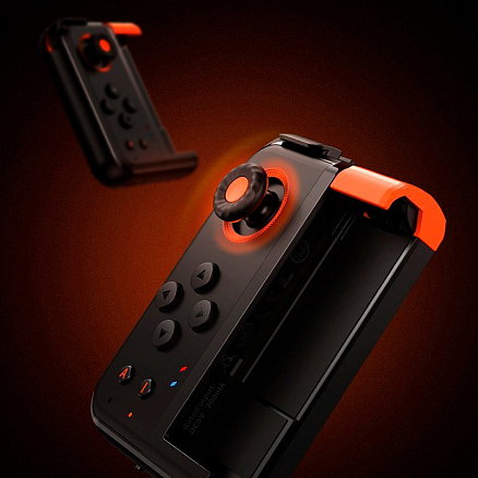 Джойстик (геймпад) беспроводной одноручный для телефона Baseus GAMO GA05 черный