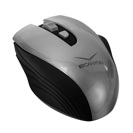 Мышь беспроводная Canyon CNS-CMSW7 серо-черная