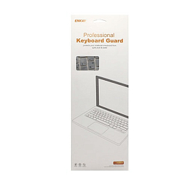 Накладка на клавиатуру силиконовая Apple MacBook Air, MacBook Pro (русские буквы) серебристая