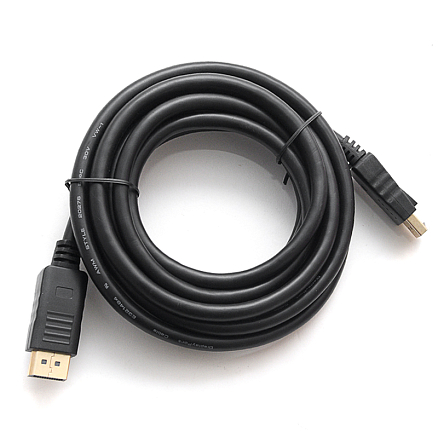 Кабель DisplayPort - DisplayPort (папа - папа) длина 3 м версия 1.2 Cablexpert черный