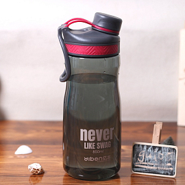 Бутылка для воды спортивная Trendy&Sports L 850 мл черная