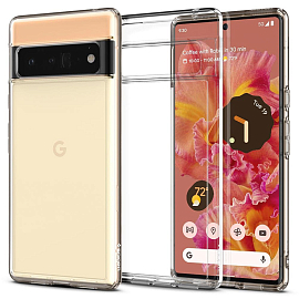 Чехол для Google Pixel 6 Pro гибридный Spigen Ultra Hybrid прозрачный