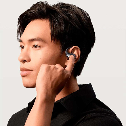 Наушники TWS беспроводные Xiaomi OpenWear Stereo вкладыши с микрофоном серые